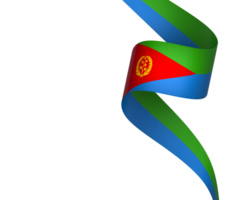 Eritrea flag element design national independence day banner ribbon png