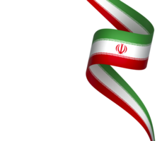 iran flagga element design nationell oberoende dag baner band png