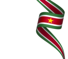 suriname bandiera elemento design nazionale indipendenza giorno bandiera nastro png