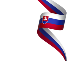 slovakia flagga element design nationell oberoende dag baner band png