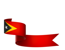 este Timor Timor leste bandera elemento diseño nacional independencia día bandera cinta png