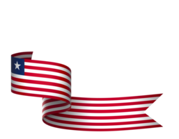 Liberia flagga element design nationell oberoende dag baner band png