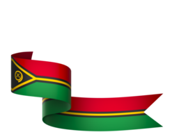 Vanuatu Flagge Element Design National Unabhängigkeit Tag Banner Band png