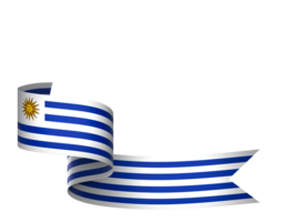 uruguay flagga element design nationell oberoende dag baner band png