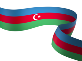 Azerbaïdjan drapeau élément conception nationale indépendance journée bannière ruban png