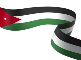 Jordan Flagge Element Design National Unabhängigkeit Tag Banner Band png