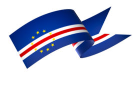 cabo verde vlag element ontwerp nationaal onafhankelijkheid dag banier lint PNG