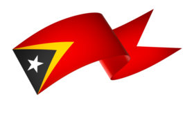 este Timor Timor leste bandera elemento diseño nacional independencia día bandera cinta png