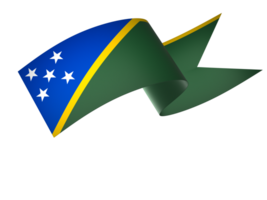 Salomão ilhas bandeira elemento Projeto nacional independência dia bandeira fita png