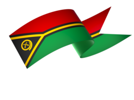 vanuatu vlag element ontwerp nationaal onafhankelijkheid dag banier lint PNG