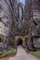 Adrspach Teplice landscape mountain park photo