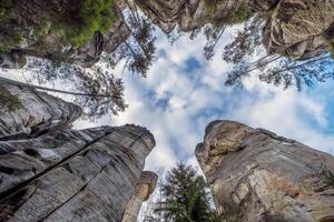 Adrspach-Teplice landscape mountain park photo