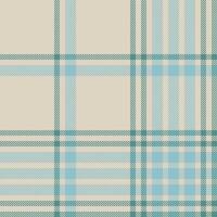 Plaid check pattern. Seamless fabric texture. Tartan textile print. vector