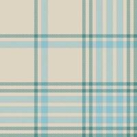 Plaid check pattern. Seamless fabric texture. Tartan textile print. vector