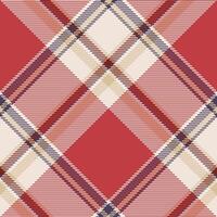 Plaid pattern vector. Check fabric texture. Seamless textile design for clothes, paper print. vector