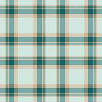 Plaid seamless pattern. Check fabric texture. Vector textile print.