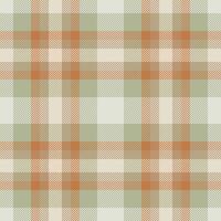 Plaid seamless pattern. Check fabric texture. Vector textile print.