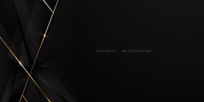 Abstract black background with elegant vector illustration.