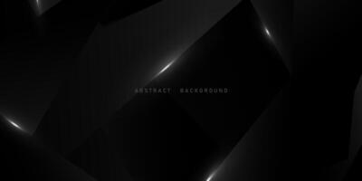 Abstract black background with elegant vector illustration.