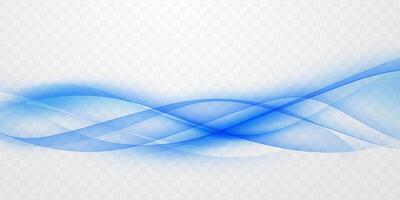 abstract blue wave background modern vector illustration