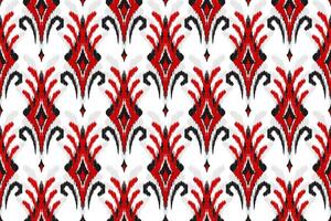 Motif beautiful ethnic Ikat art. Seamless pattern in tribal. African style. vector