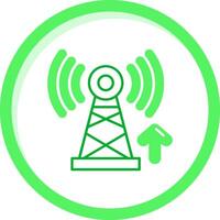 Signal Green mix Icon vector