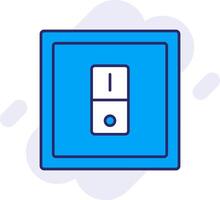 Switcher Line Filled Backgroud Icon vector