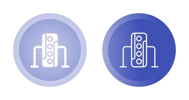 cliente servidor vector icono