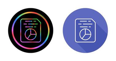 Document Insert Diagram Vector Icon