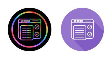 Concept Testing Vector Icon