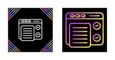 Concept Testing Vector Icon