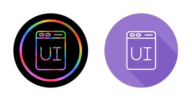 User Interface Design Vector Icon
