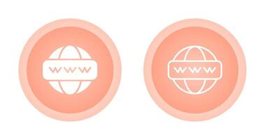 World Wide Web Vector Icon