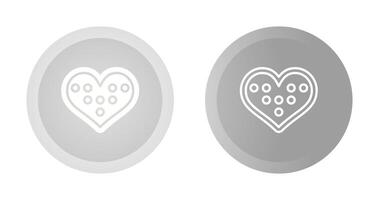 Chocolates in heart Box Vector Icon