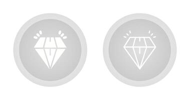 icono de vector de diamante