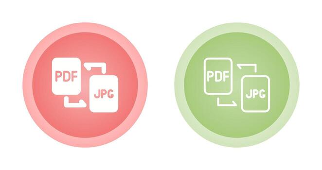 Document Conversion Vector Icon