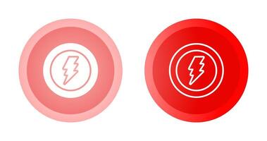 Lightning bolt Vector Icon