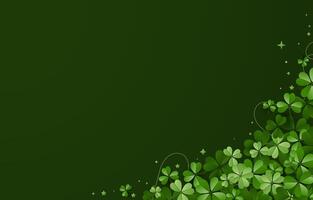 Elegant Saint Patrick's Day Background, for banner, flyer, poster, sales, etc vector