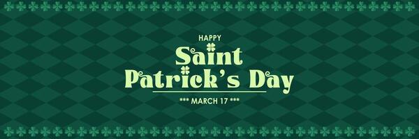 Elegant Saint Patrick's Day Background, for banner, flyer, poster, sales, etc vector