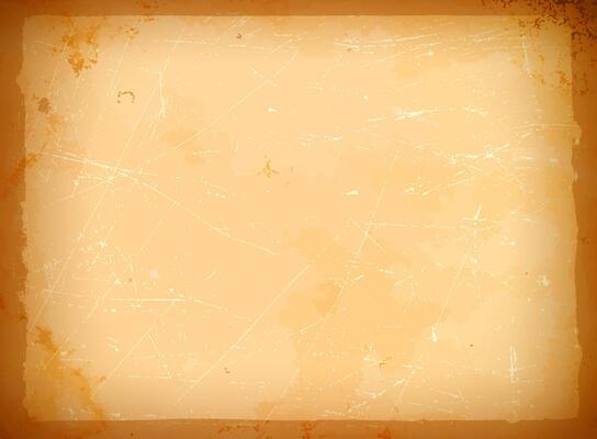 Aged paper frame