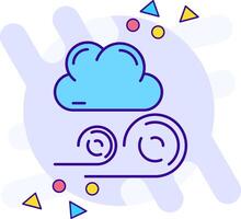 Windy freestyle Icon vector