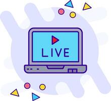 Live freestyle Icon vector