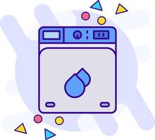 Laundry freestyle Icon vector