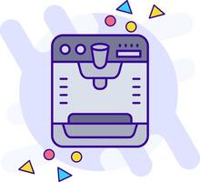 Ice cream machine freestyle Icon vector