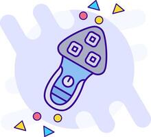 Shaver freestyle Icon vector