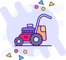 Mower freestyle Icon vector