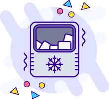 Ice maker freestyle Icon vector