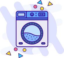 Laundry freestyle Icon vector