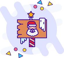 North pole freestyle Icon vector