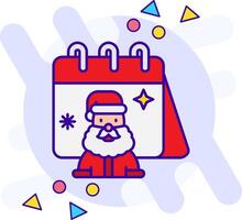 Calender freestyle Icon vector